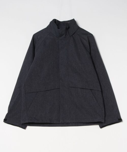 TAKA-Q(タカキュー)の「【ストレッチ 撥水 防風 防花粉 ウォッシャブル】タカキュー ALL WEATHER TEX ツイル裏メッシュ スタンドブルゾン(ブルゾン・メンズ・ブラック/ネイビー・LARGE/MEDIUM/X-LARGE)」の6枚目の写真