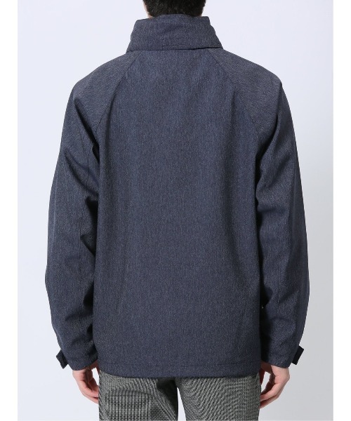 TAKA-Q(タカキュー)の「【ストレッチ 撥水 防風 防花粉 ウォッシャブル】タカキュー ALL WEATHER TEX ツイル裏メッシュ スタンドブルゾン(ブルゾン・メンズ・ブラック/ネイビー・LARGE/MEDIUM/X-LARGE)」の4枚目の写真