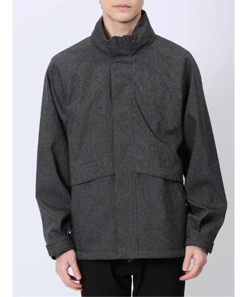 TAKA-Q(タカキュー)の「【ストレッチ 撥水 防風 防花粉 ウォッシャブル】タカキュー ALL WEATHER TEX ツイル裏メッシュ スタンドブルゾン(ブルゾン・メンズ・ブラック/ネイビー・LARGE/MEDIUM/X-LARGE)」の19枚目の写真