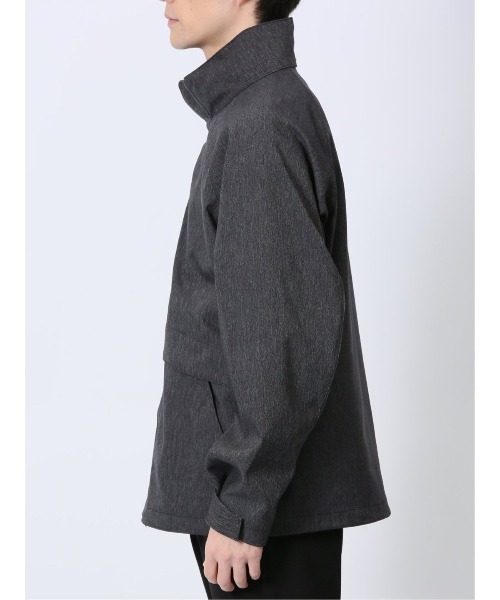 TAKA-Q(タカキュー)の「【ストレッチ 撥水 防風 防花粉 ウォッシャブル】タカキュー ALL WEATHER TEX ツイル裏メッシュ スタンドブルゾン(ブルゾン・メンズ・ブラック/ネイビー・LARGE/MEDIUM/X-LARGE)」の18枚目の写真