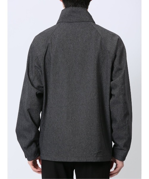 TAKA-Q(タカキュー)の「【ストレッチ 撥水 防風 防花粉 ウォッシャブル】タカキュー ALL WEATHER TEX ツイル裏メッシュ スタンドブルゾン(ブルゾン・メンズ・ブラック/ネイビー・LARGE/MEDIUM/X-LARGE)」の17枚目の写真