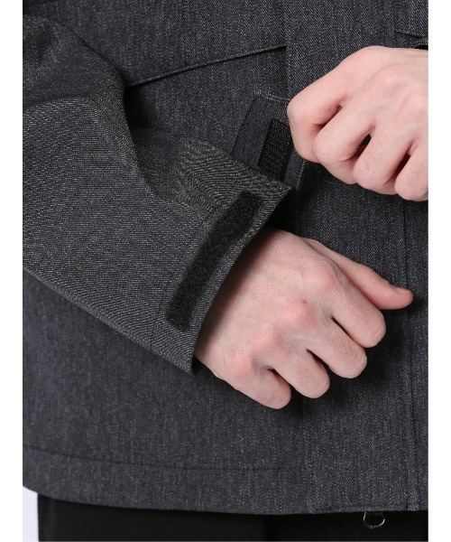 TAKA-Q(タカキュー)の「【ストレッチ 撥水 防風 防花粉 ウォッシャブル】タカキュー ALL WEATHER TEX ツイル裏メッシュ スタンドブルゾン(ブルゾン・メンズ・ブラック/ネイビー・LARGE/MEDIUM/X-LARGE)」の15枚目の写真