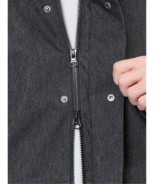 TAKA-Q(タカキュー)の「【ストレッチ 撥水 防風 防花粉 ウォッシャブル】タカキュー ALL WEATHER TEX ツイル裏メッシュ スタンドブルゾン(ブルゾン・メンズ・ブラック/ネイビー・LARGE/MEDIUM/X-LARGE)」の12枚目の写真