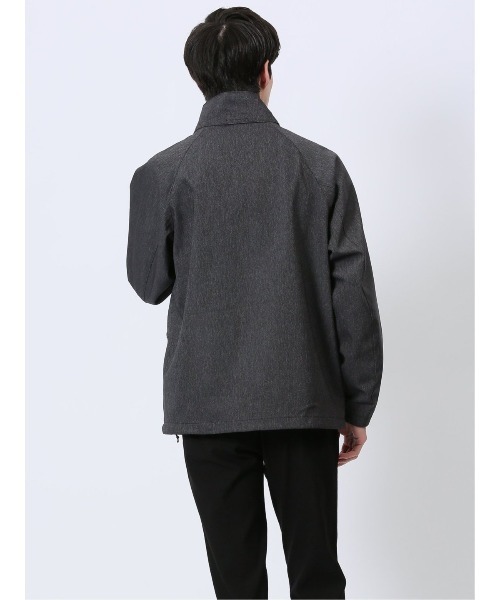 TAKA-Q(タカキュー)の「【ストレッチ 撥水 防風 防花粉 ウォッシャブル】タカキュー ALL WEATHER TEX ツイル裏メッシュ スタンドブルゾン(ブルゾン・メンズ・ブラック/ネイビー・LARGE/MEDIUM/X-LARGE)」の10枚目の写真