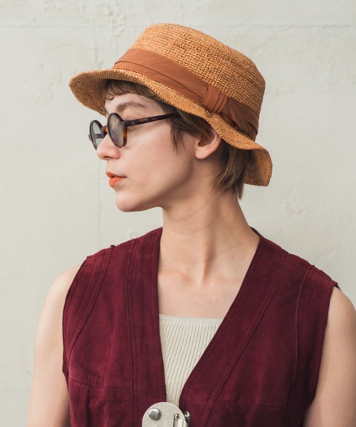 ORIENT（オリエント）の「KAILUA【ｶｲﾙｱ】（ハット・レディース・ナチュラル/モカ・FREE）」の13枚目の写真
