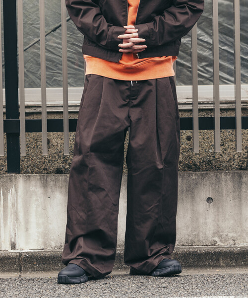 RED KAP/レッドキャップ 別注 SMU PT-38 2TUCK BAGGY WIDE TWILL PANTS