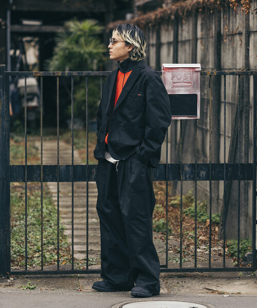 RED KAP/レッドキャップ 別注 SMU PT-38 2TUCK BAGGY WIDE TWILL PANTS