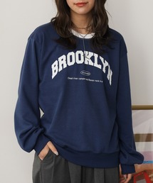 ROOPTOKYO | BROOKLYN Arch Logo Print Sweatshirt / BROOKLYN アーチロゴプリント スウェット(スウェット)