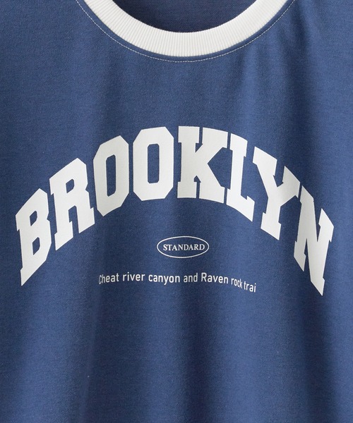 ROOPTOKYO(ループトウキョウ)の「BROOKLYN Arch Logo Print Sweatshirt / BROOKLYN アーチロゴプリント スウェット(スウェット・レディース・レッド/グレー/ネイビー・FREE)」の10枚目の写真