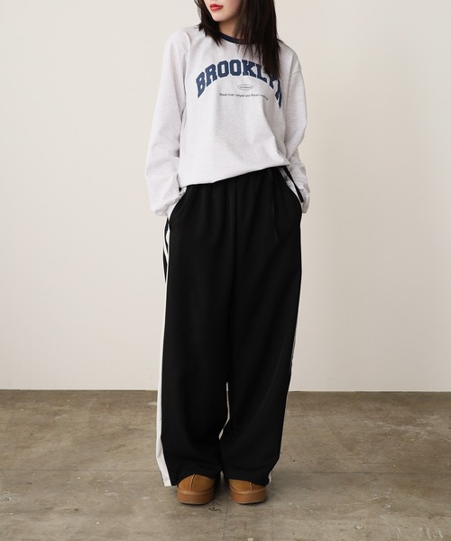 ROOPTOKYO(ループトウキョウ)の「BROOKLYN Arch Logo Print Sweatshirt / BROOKLYN アーチロゴプリント スウェット(スウェット・レディース・レッド/グレー/ネイビー・FREE)」の15枚目の写真