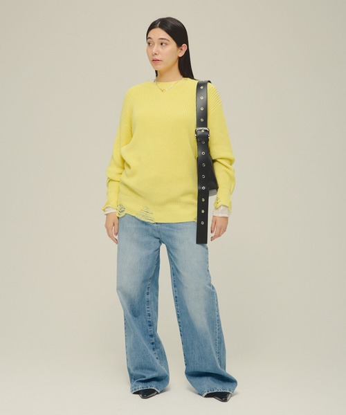 eL（エル）の「【eL】Square Mini Boston/288106（ショルダーバッグ・レディース・ブラック/シルバー/アイボリー・FREE）」の9枚目の写真