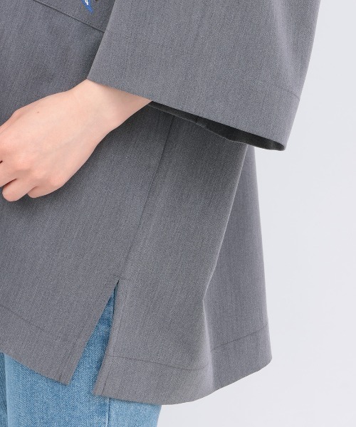 チチカカ（チチカカ）の「アソート開襟シャツ【ユニセックス】（シャツ/ブラウス・メンズ・ブラック/レッド/チャコールグレー・FREE）」の17枚目の写真