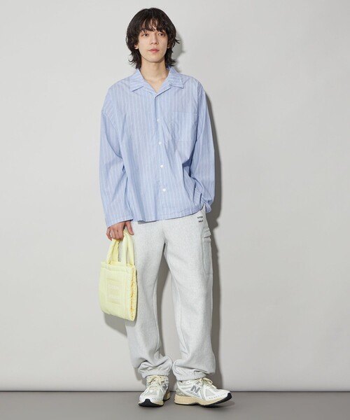 CITEN（シテン）の「＜CITEN＞ナップシャツ（シャツ/ブラウス・メンズ・ライトブルー・M/L）」の3枚目の写真