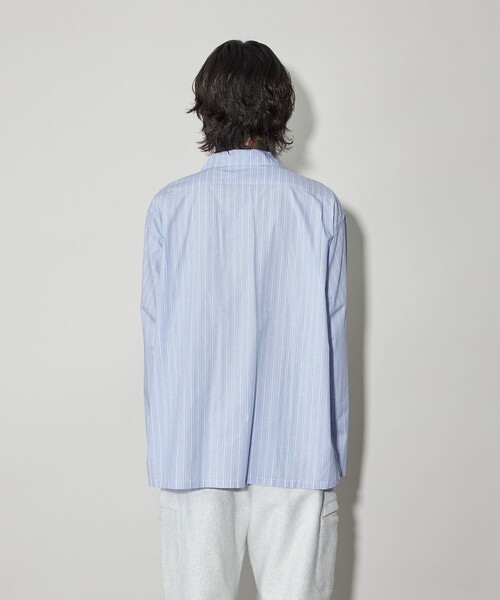 CITEN（シテン）の「＜CITEN＞ナップシャツ（シャツ/ブラウス・メンズ・ライトブルー・M/L）」の6枚目の写真