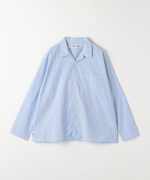 CITEN（シテン）の「＜CITEN＞ナップシャツ（シャツ/ブラウス・メンズ・ライトブルー・M/L）」の7枚目の写真