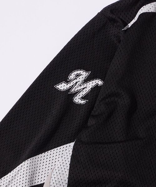 WHO'S WHO gallery(フーズフーギャラリー)の「【千葉ロッテ】コラボモトクロスシャツ(Tシャツ/カットソー・レディース・ブラック/グレー・FREE)」の5枚目の写真