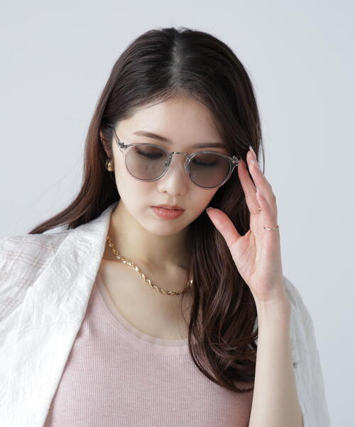 FREE'S MART（フリーズマート）の「◆シンプルサングラス（サングラス・レディース・ブラウン/グレー/ブラック/ホワイト・ﾌﾘ-）」の11枚目の写真