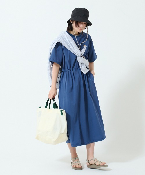 KELTY(ケルティ)の「ラッシュ コンフォート ワンピース(ワンピース・レディース・チャコールグレー/ブルー/ベージュ/ブラック・M/L)」の15枚目の写真