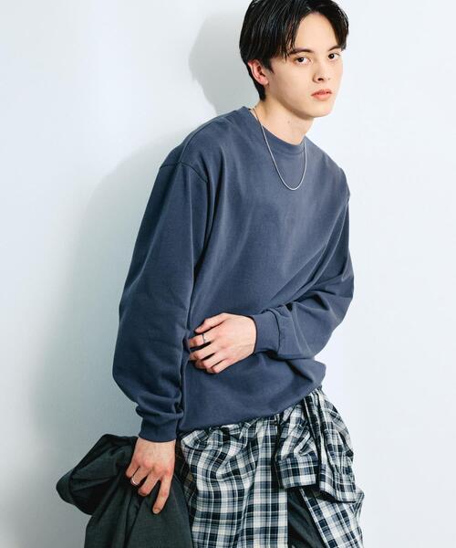 SENSE OF PLACE by URBAN RESEARCH(センスオブプレイスバイアーバンリサーチ)の「『ユニセックス』アソートドローコードロングスリーブTシャツ(Tシャツ/カットソー・メンズ・チャコールグレー/ブラウン/ブラック系その他/ホワイト・MEDIUM/LARGE)」の14枚目の写真