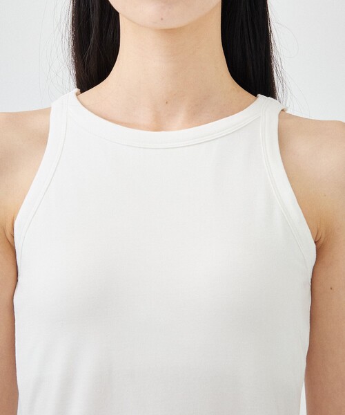 STUDIOUS(ステュディオス)の「【determ/デターム】Collagen Tank Top/タンクトップ(タンクトップ・レディース・ホワイト/ブラック・2)」の21枚目の写真