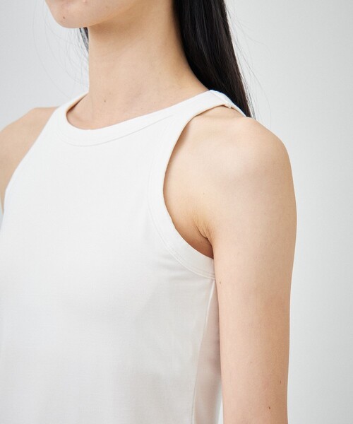 STUDIOUS(ステュディオス)の「【determ/デターム】Collagen Tank Top/タンクトップ(タンクトップ・レディース・ホワイト/ブラック・2)」の22枚目の写真