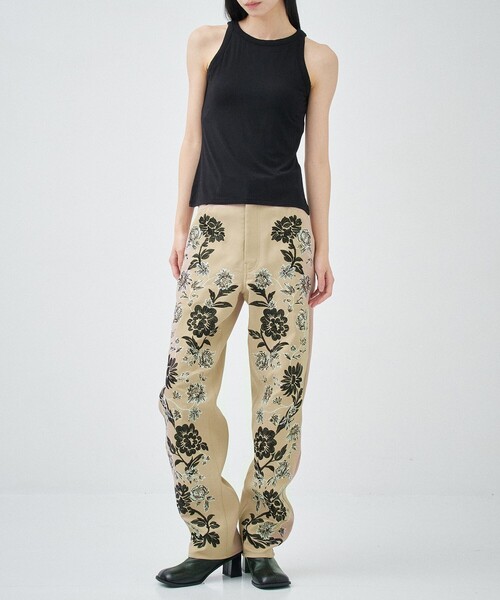 STUDIOUS(ステュディオス)の「【determ/デターム】Collagen Tank Top/タンクトップ(タンクトップ・レディース・ホワイト/ブラック・2)」の14枚目の写真