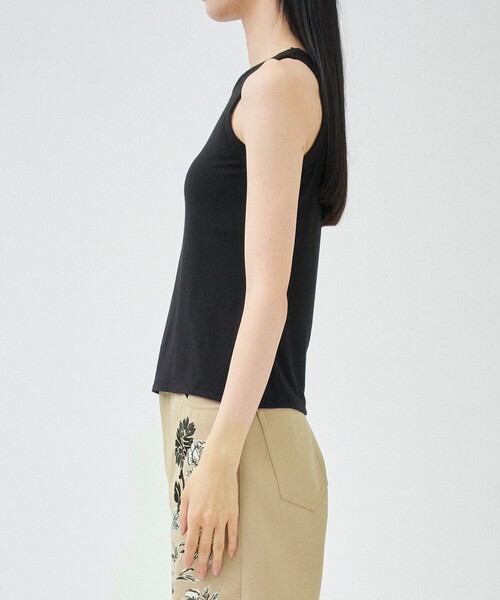 タンクトップ ノースリーブ 「determ/デターム」Collagen Tank Top/タンクトップ レディース determ/デターム】Collagen Tank Top/タンクトップ（タンク