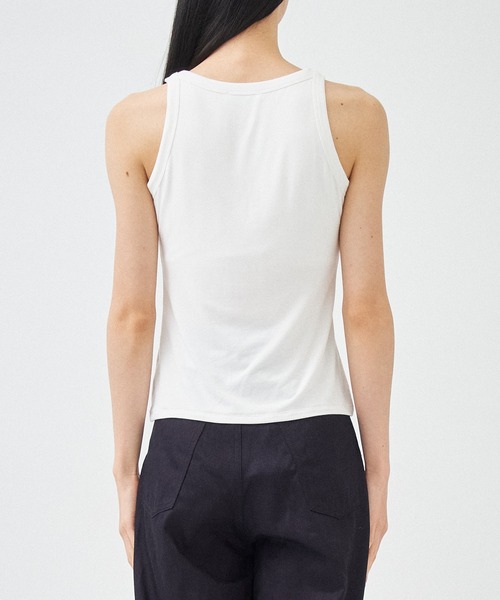 タンクトップ ノースリーブ 「determ/デターム」Collagen Tank Top/タンクトップ レディース determ/デターム】Collagen Tank Top/タンクトップ（タンク