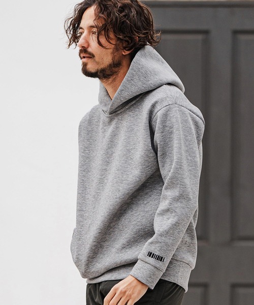 felkod(フィルコッド)の「mpa3728- Embroidery Cardboard Knit Parka パーカー(パーカー・メンズ・ブラック×ホワイト/ブラック×ピンク/ヘザーグレー・XL/L/M/S)」の6枚目の写真