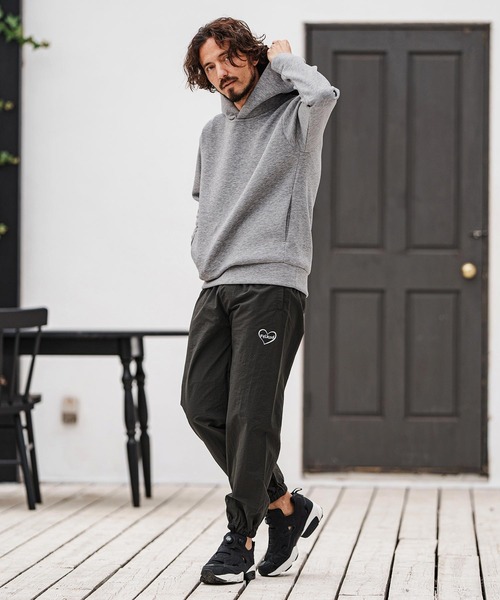 felkod(フィルコッド)の「mpa3728- Embroidery Cardboard Knit Parka パーカー(パーカー・メンズ・ブラック×ホワイト/ブラック×ピンク/ヘザーグレー・XL/L/M/S)」の8枚目の写真