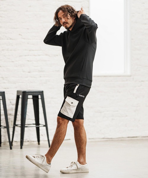 felkod(フィルコッド)の「mpa3728- Embroidery Cardboard Knit Parka パーカー(パーカー・メンズ・ブラック×ホワイト/ブラック×ピンク/ヘザーグレー・XL/L/M/S)」の14枚目の写真