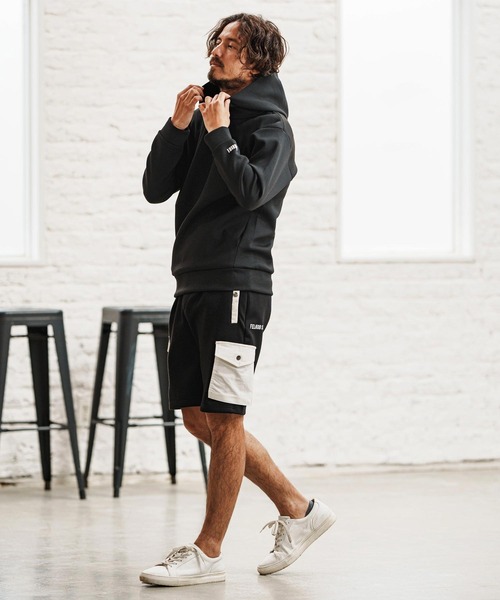 felkod(フィルコッド)の「mpa3728- Embroidery Cardboard Knit Parka パーカー(パーカー・メンズ・ブラック×ホワイト/ブラック×ピンク/ヘザーグレー・XL/L/M/S)」の15枚目の写真