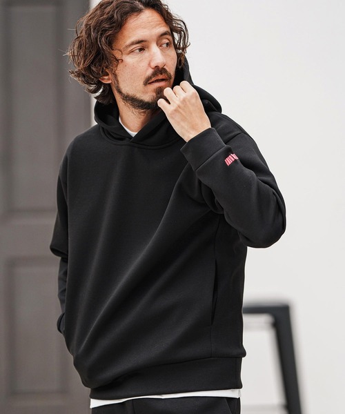 felkod(フィルコッド)の「mpa3728- Embroidery Cardboard Knit Parka パーカー(パーカー・メンズ・ブラック×ホワイト/ブラック×ピンク/ヘザーグレー・XL/L/M/S)」の16枚目の写真