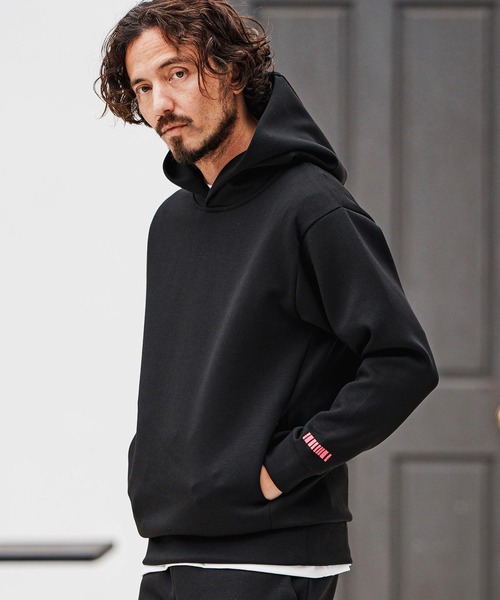 felkod(フィルコッド)の「mpa3728- Embroidery Cardboard Knit Parka パーカー(パーカー・メンズ・ブラック×ホワイト/ブラック×ピンク/ヘザーグレー・XL/L/M/S)」の18枚目の写真