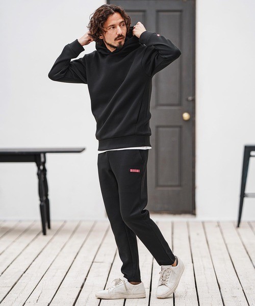 felkod(フィルコッド)の「mpa3728- Embroidery Cardboard Knit Parka パーカー(パーカー・メンズ・ブラック×ホワイト/ブラック×ピンク/ヘザーグレー・XL/L/M/S)」の19枚目の写真