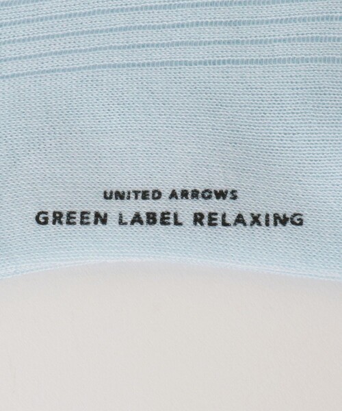 green label relaxing(グリーンレーベルリラクシング)の「シアーソックス / 靴下(ソックス/靴下・レディース・ホワイト/ブラック/ライトブルー・FREE)」の5枚目の写真