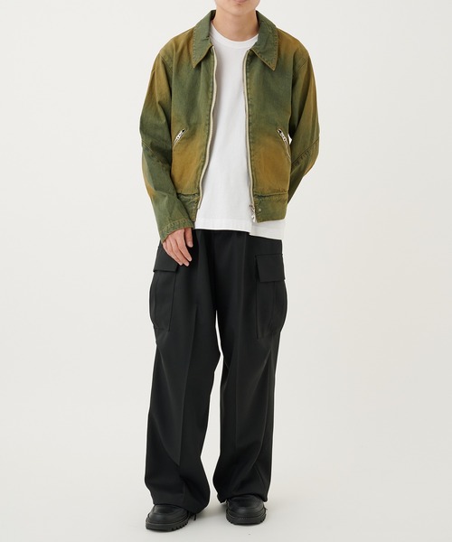 Jieda（ジエダ）の「DENIM ZIP JACKET（デニムジャケット・メンズ・インディゴブルー/ブラック・1/2）」の9枚目の写真