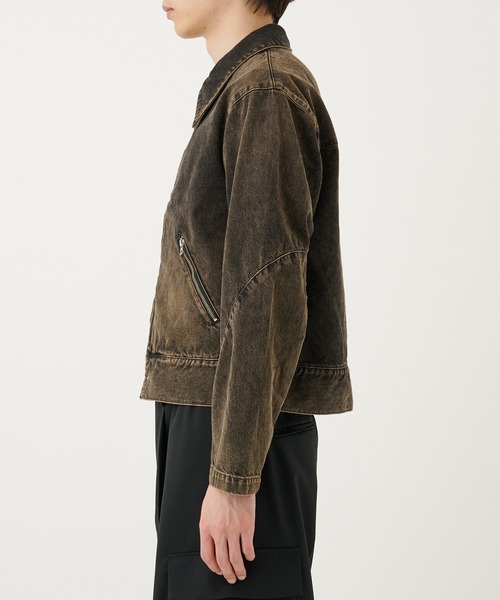 Jieda（ジエダ）の「DENIM ZIP JACKET（デニムジャケット・メンズ・インディゴブルー/ブラック・1/2）」の11枚目の写真