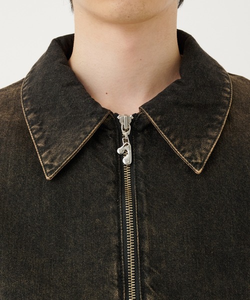 Jieda（ジエダ）の「DENIM ZIP JACKET（デニムジャケット・メンズ・インディゴブルー/ブラック・1/2）」の17枚目の写真