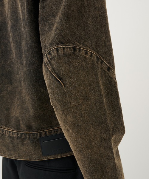 Jieda（ジエダ）の「DENIM ZIP JACKET（デニムジャケット・メンズ・インディゴブルー/ブラック・1/2）」の16枚目の写真