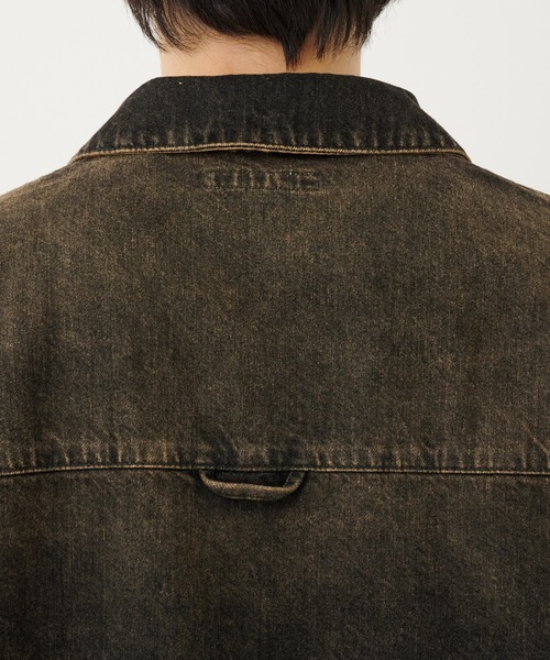 Jieda（ジエダ）の「DENIM ZIP JACKET（デニムジャケット・メンズ・インディゴブルー/ブラック・1/2）」の18枚目の写真