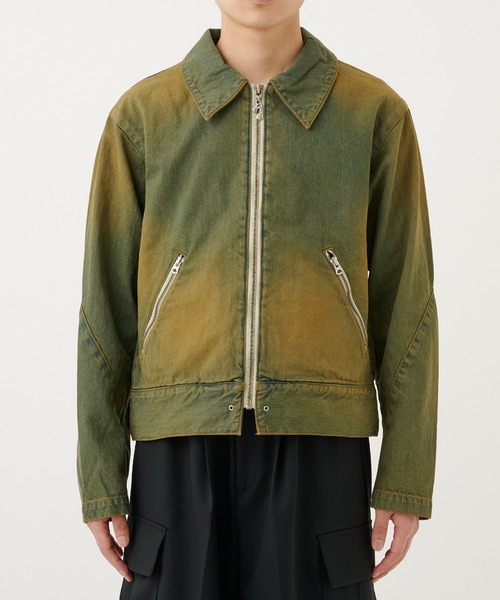 Jieda（ジエダ）の「DENIM ZIP JACKET（デニムジャケット・メンズ・インディゴブルー/ブラック・1/2）」の22枚目の写真