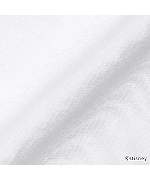 TOKYO SHIRTS(トウキョウシャツ)の「【Disney ディズニー】形態安定ノーアイロン ボタンダウン 長袖ビジネスワイシャツ(ビジネスシャツ・メンズ・ホワイト・首回り37cm-裄丈80cm/首回り39cm-裄丈80cm/首回り39cm-裄丈84cm/首回り41cm-裄丈82cm/首回り41cm-裄丈86cm/首回り42cm-裄丈82cm/首回り42cm-裄丈86cm/首回り43cm-裄丈82cm/首回り43cm-裄丈86cm/首回り37cm-裄丈84cm)」の5枚目の写真