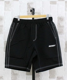 NERDY ステッチウーブンハーフパンツ NY STITCH WOVEN HALF PANTS