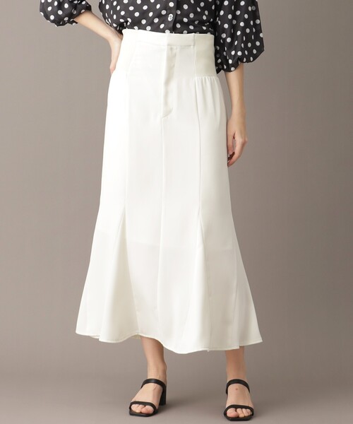 ドレステリア（DRESSTERIOR）/【大人百花春号掲載 モデル美香さん着用】バックストラップマーメイドスカート セール】【大人百花春号掲載 モデル美香さん着用】バックストラップ