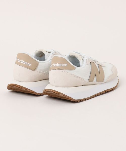 NEW BALANCE(ニューバランス)の「【New Balance】ニューバランス WS237 HTB/HGG(スニーカー・レディース・ホワイト×グレー/ホワイト系その他・22.5cm/23.0cm/23.5cm/24.0cm/24.5cm/25.0cm)」の3枚目の写真