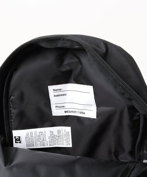 DC（ディーシー）の「DC/ディーシー キッズ デイパック 25 KD BADENPOWELL YBP251602（バックパック/リュック・キッズ・ブラック系その他/ブラック系その他2・FREE）」の5枚目の写真