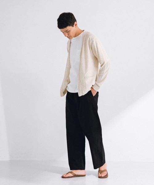 【新品・タグ付き】リネン混ノースリーブニット　アーバンリサーチ URBAN RESEARCH ニット セーター リネン混ノースリーブニット