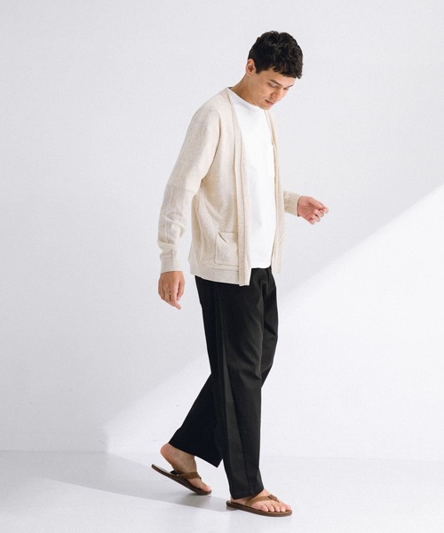 セール】リネン混ニットカーディガン（カーディガン/ボレロ