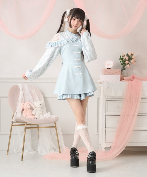 ボレロ風チャイナコンビネゾン